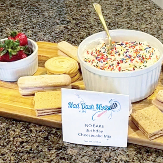 Birthday "No-Bake" Cheesecake