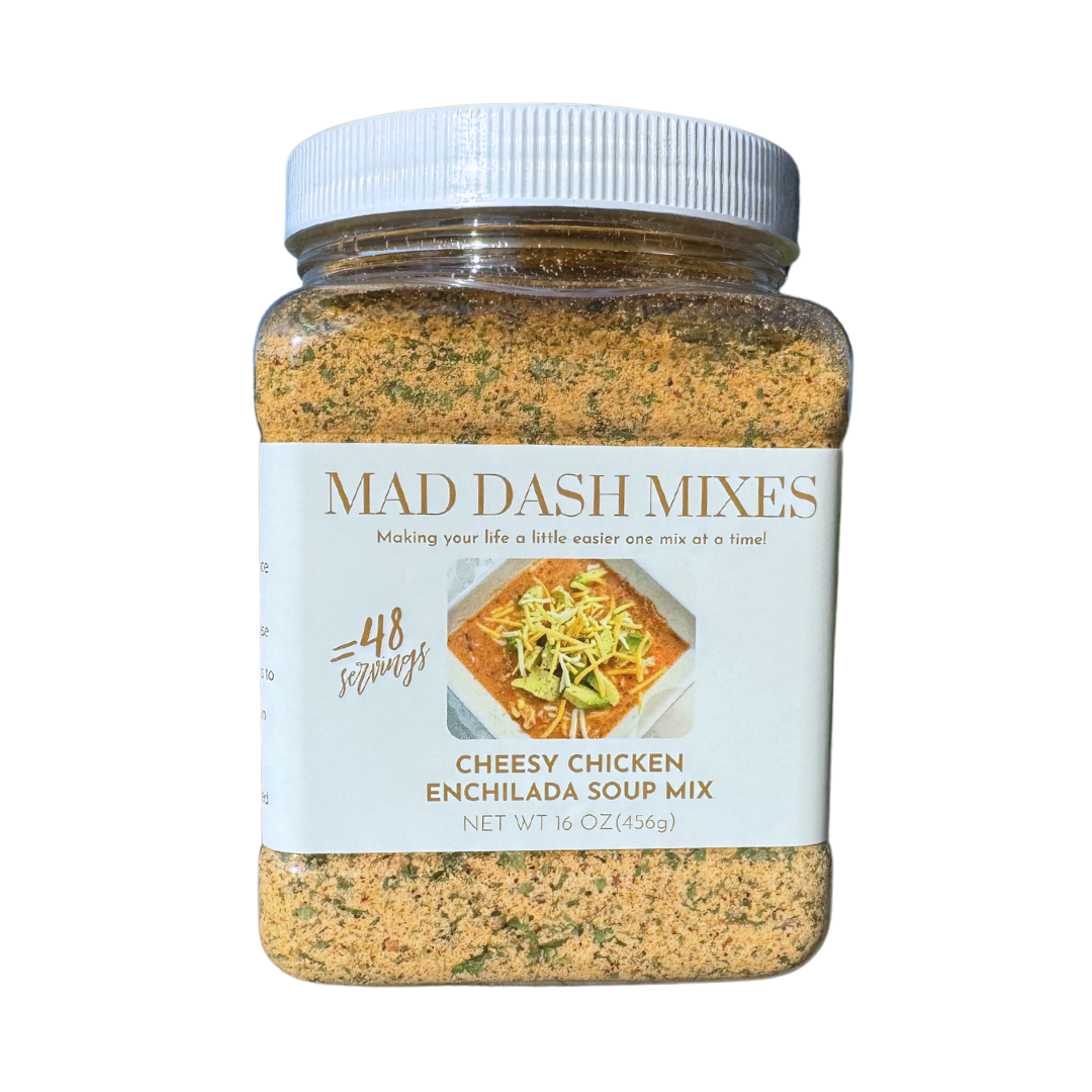 Cheesy Chicken Enchilada Soup Bulk (=8 Mixes)