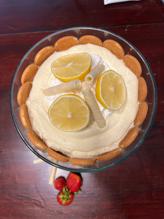 Lemon "No Bake" Cheesecake