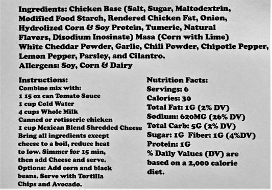 Cheesy Chicken Enchilada