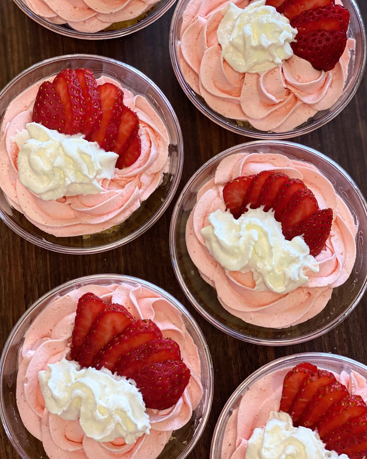 Strawberry "No Bake" Cheesecake