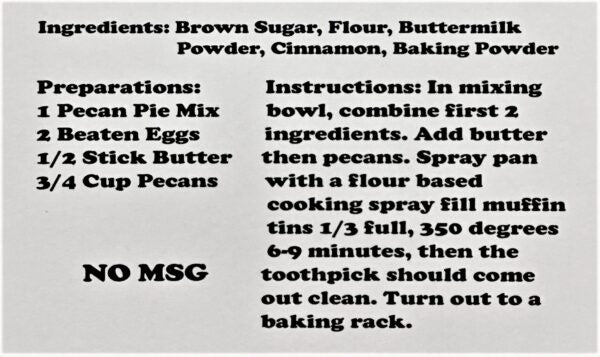 Mini Pecan Pie Muffins