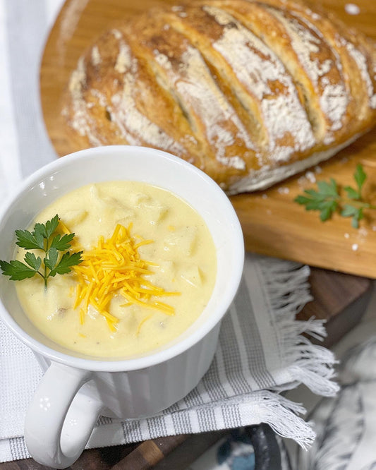 Cheddar Potato Soup