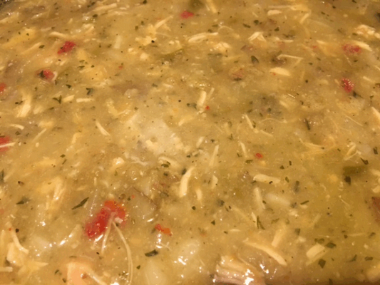 Chicken Chile Verde Soup