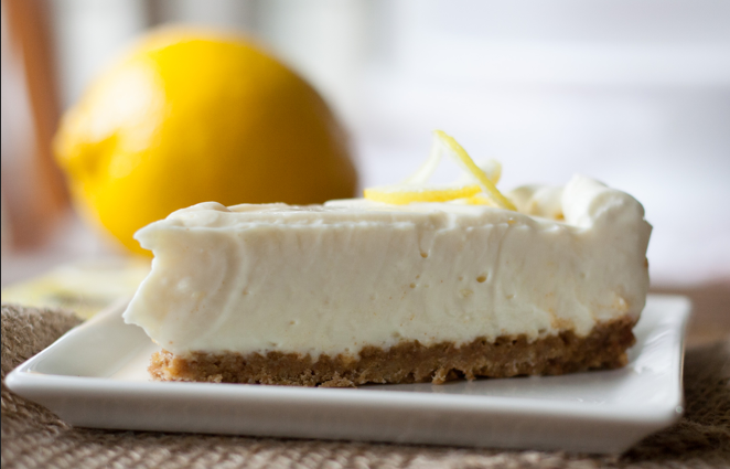 Lemon "No Bake" Cheesecake