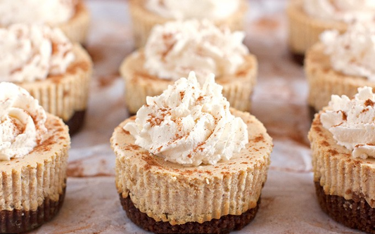Pumpkin Spice "No-Bake" Cheesecake